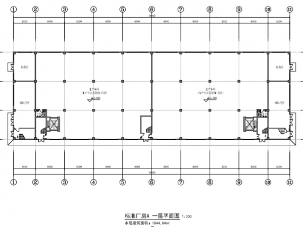 厂房正门图