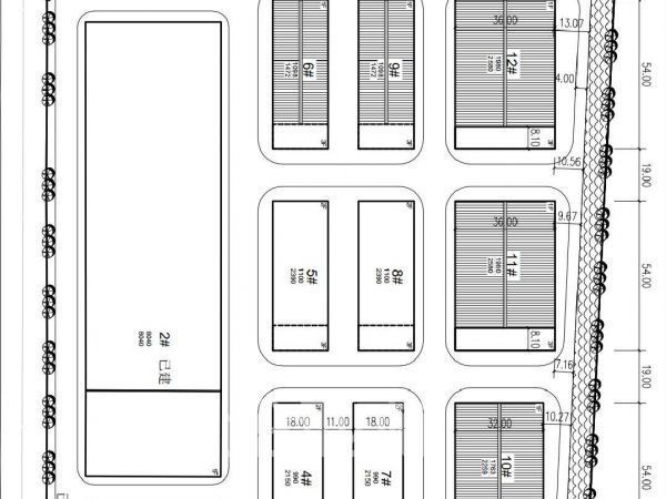 厂房正门图