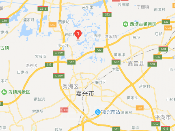 出售：嘉兴秀洲区15-55亩各种土地，大小可分