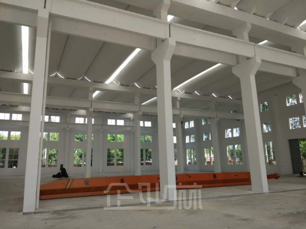 厂房正门图
