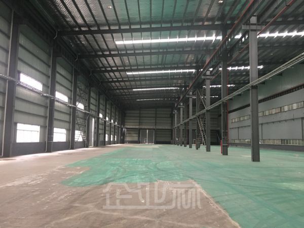 锦溪 全单层厂房3600平 高度10米 10吨行车