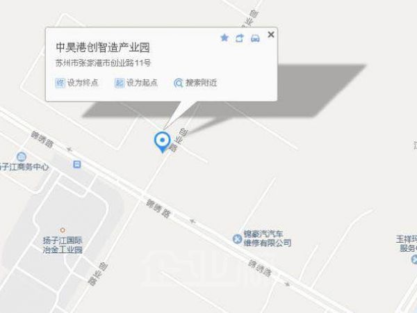 厂房正门图