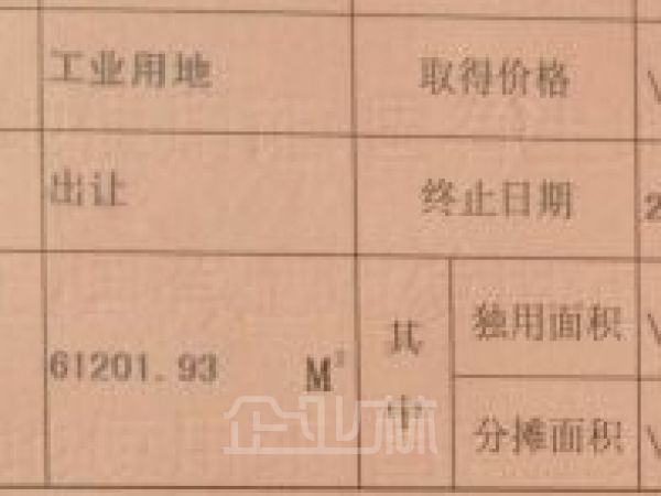 厂房正门图