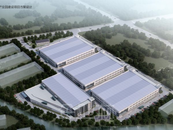 厂房正门图