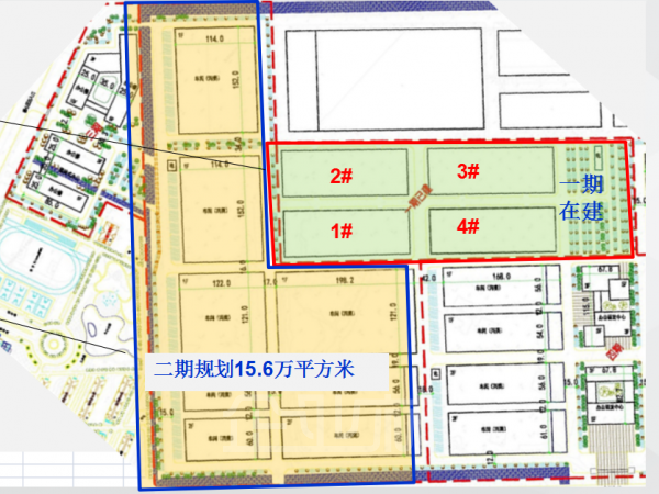 厂房正门图