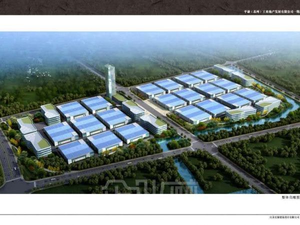 苏州相城区漕湖产业园7200平单层可架行车厂房出租