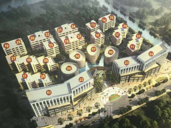 厂房正门图