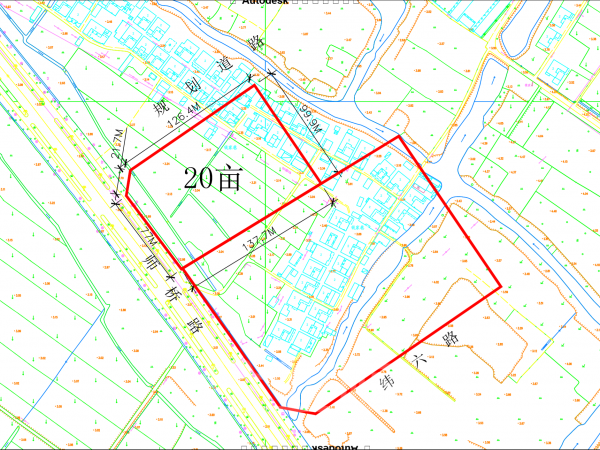 出售常熟梅李镇20亩工业用地