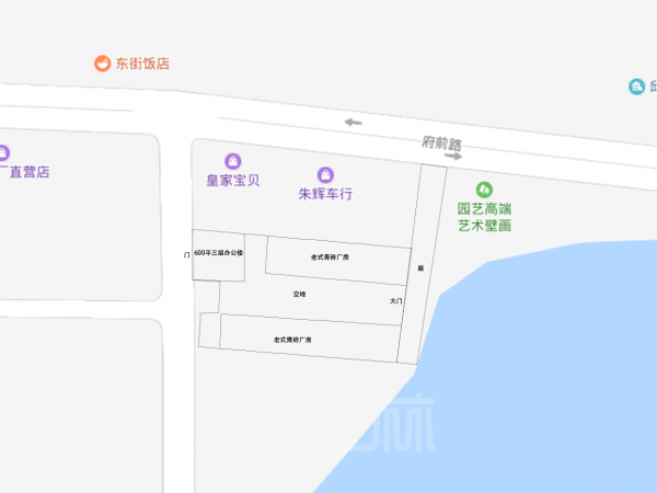 镇中心2000平老式青砖厂房 可建设 徐州市睢宁县邱集镇