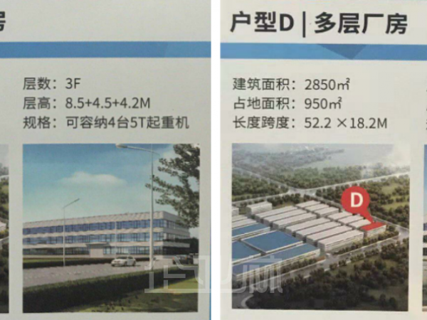 厂房正门图