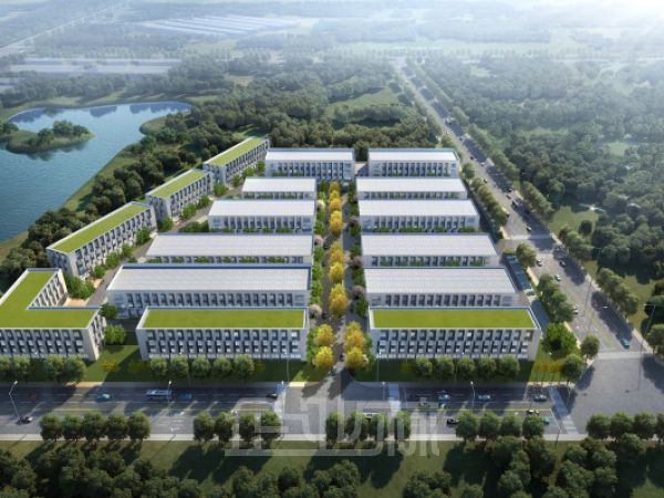 厂房正门图