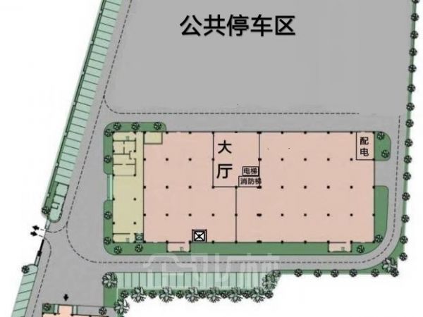 厂房正门图