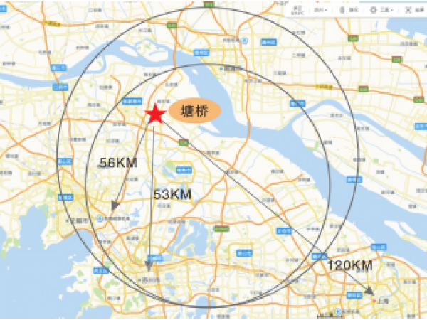 厂房正门图