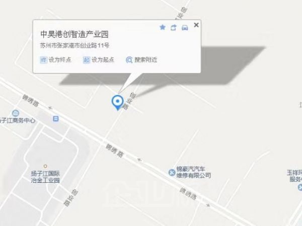 厂房正门图