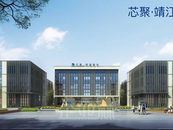 厂房正门图