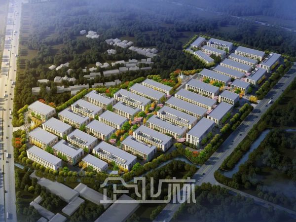 厂房正门图