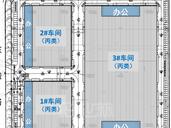 厂房正门图