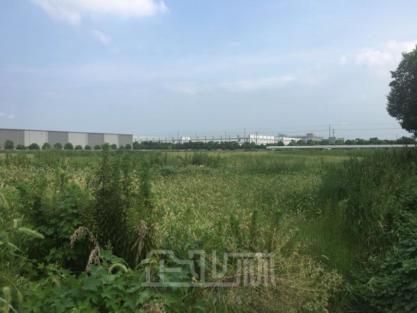 紧邻上海 浙江海盐13.6亩一手工业土地  适合各类制造
