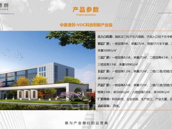 厂房正门图