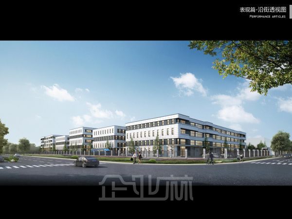 厂房正门图