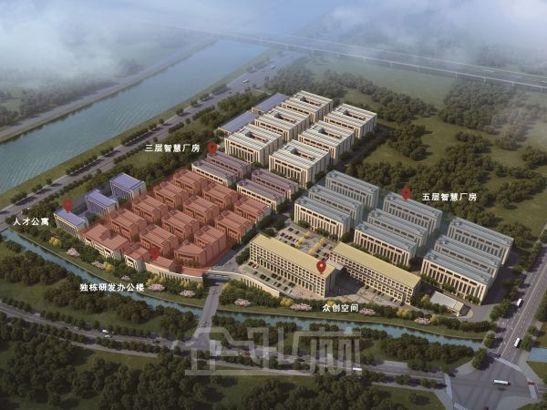 厂房正门图