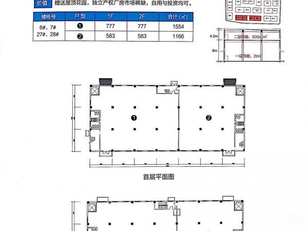 厂房正门图