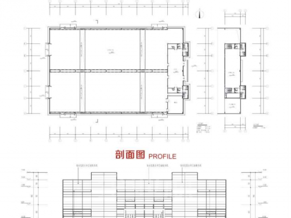 厂房正门图