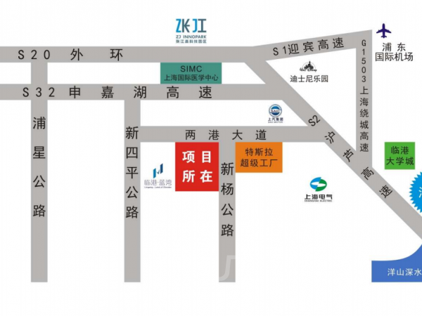 厂房正门图