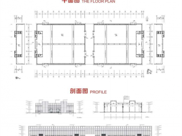 厂房正门图