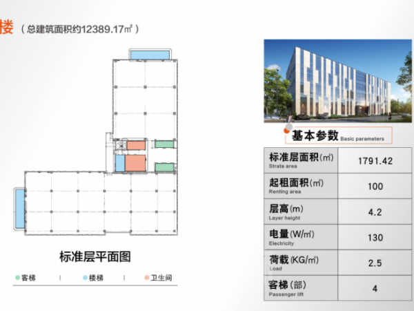 厂房正门图