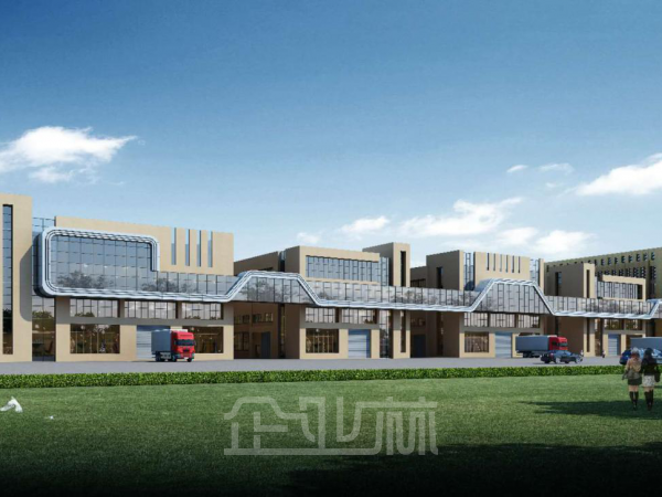 厂房正门图