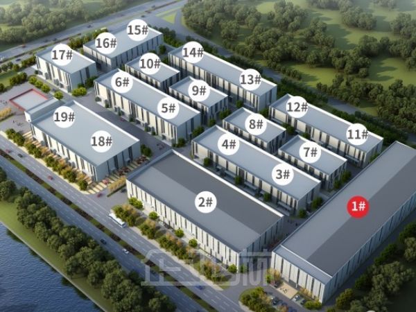 嘉兴海宁尖山新区双层厂房出售面积10640平，产证齐全，可注册可环评
