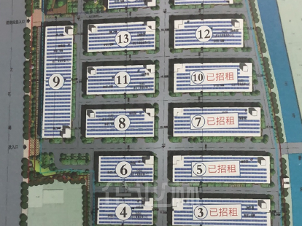 厂房正门图