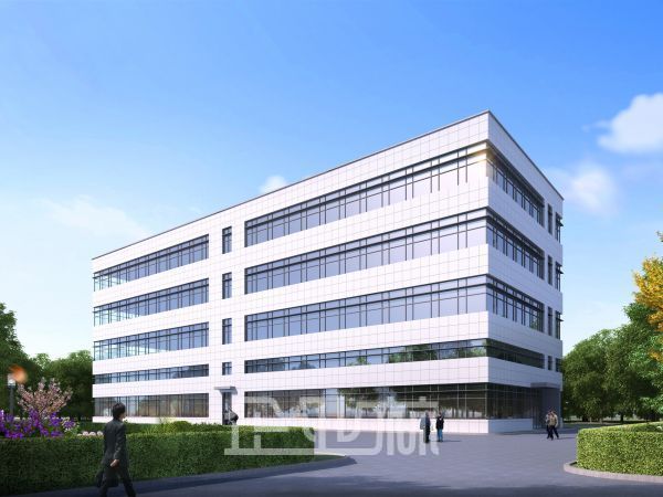 厂房正门图