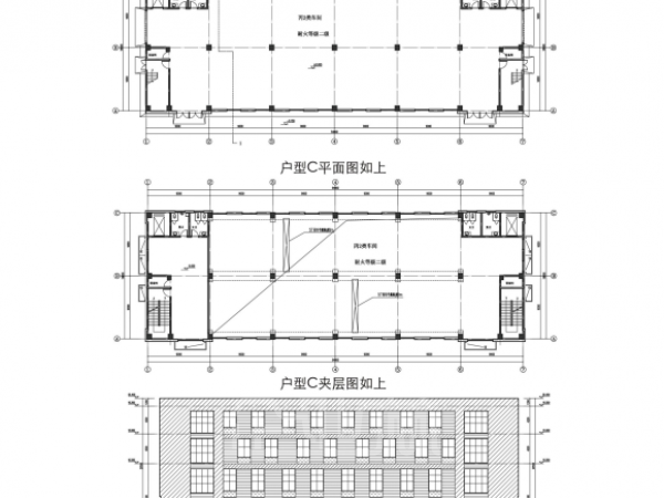 厂房正门图