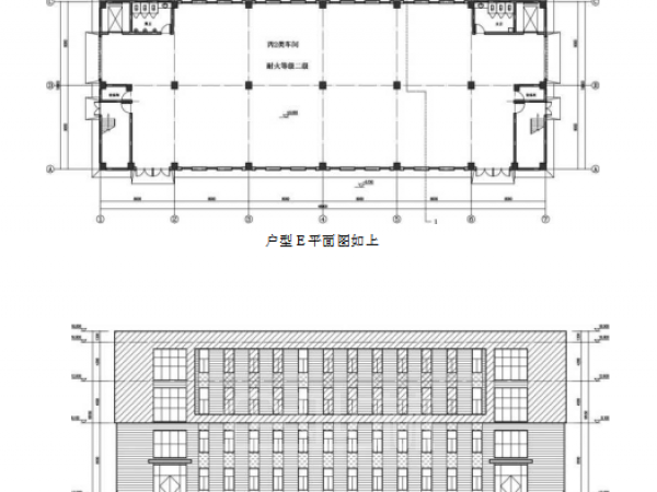 厂房正门图