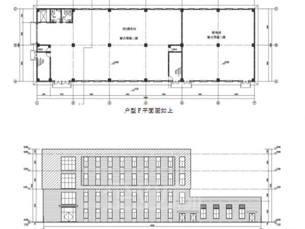 厂房正门图