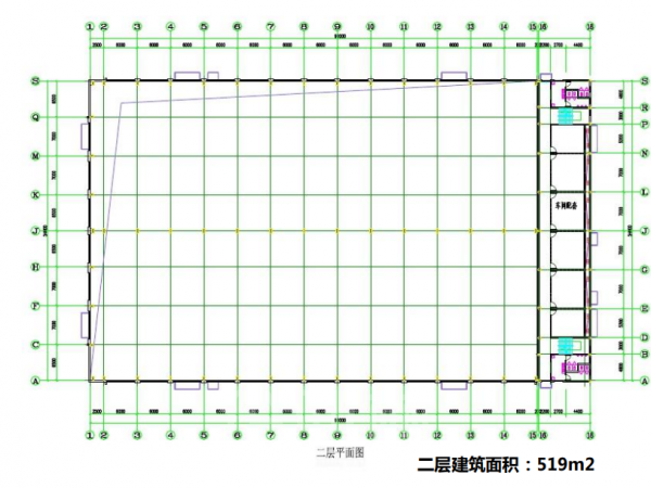 厂房正门图