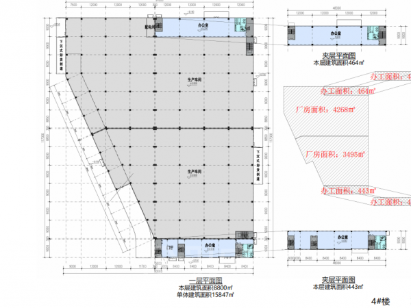 厂房正门图