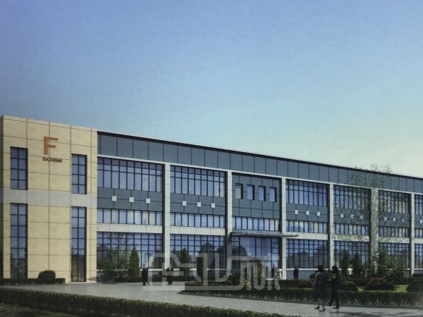 厂房正门图