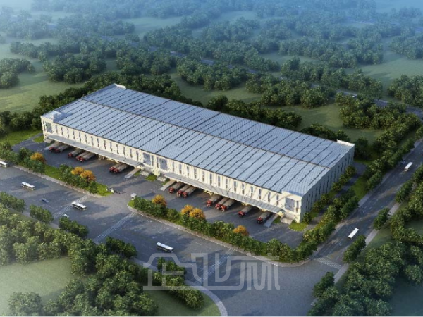 厂房正门图