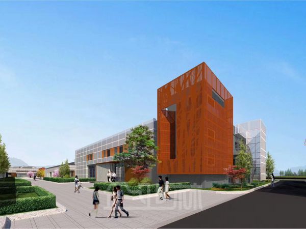 厂房正门图