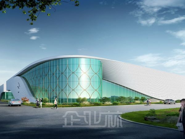 厂房正门图