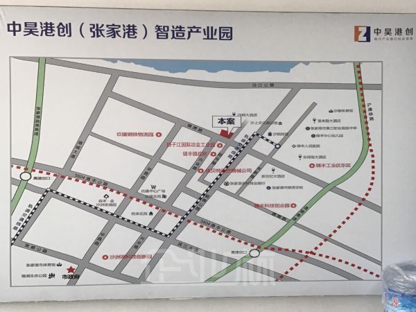 厂房正门图