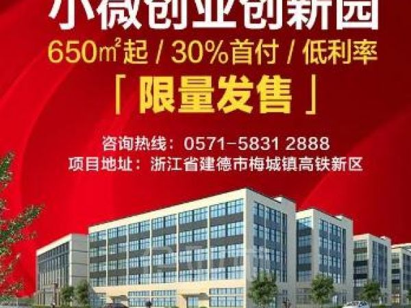 杭州尚深小微园厂房出售