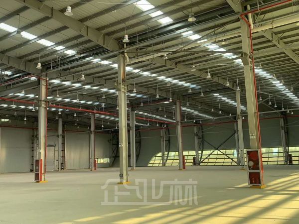 浙江嘉兴7000平全新独栋单层机械厂房出租 