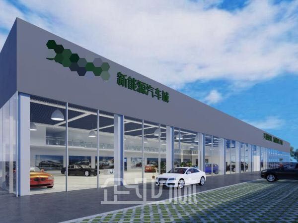 双层面积5000平 高6米 按照高端汽车4S店标准装修改建