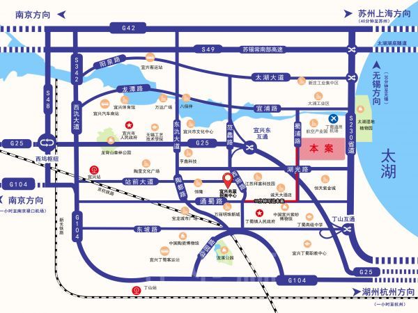 厂房正门图