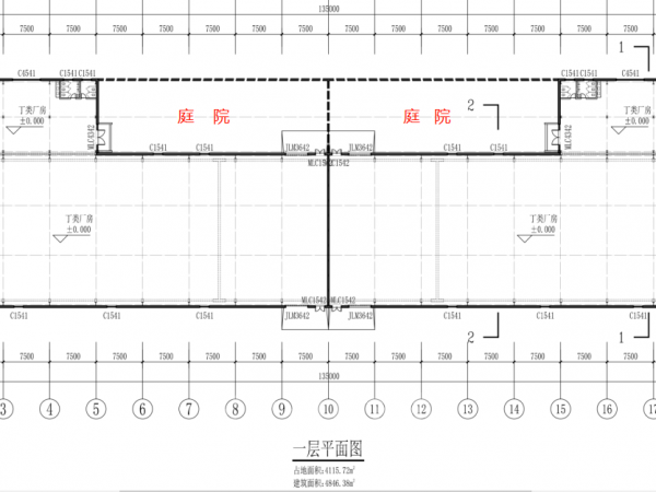 厂房正门图