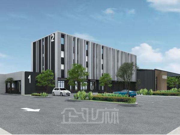 厂房正门图